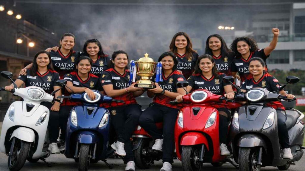 RCB विमेंस टीम चेतक C25 स्कूटर