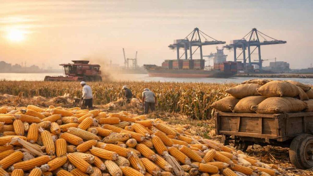 मक्का आयात