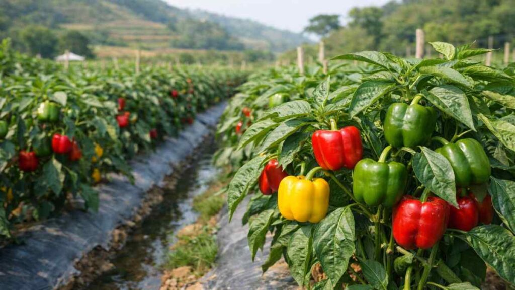 शिमला मिर्च की खेती का सही समय