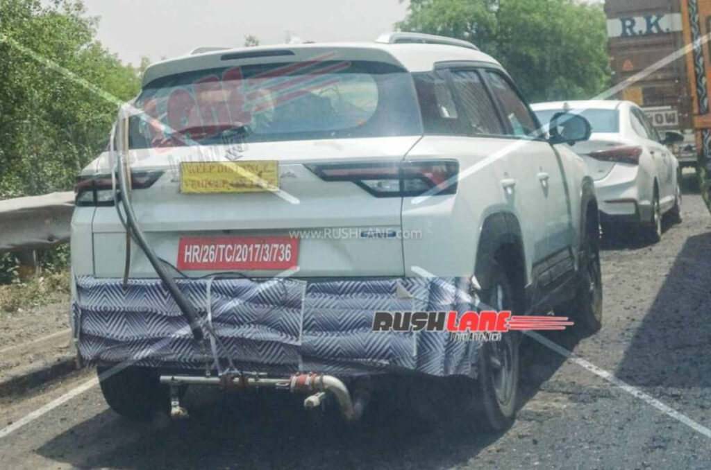 Maruti Suzuki Brezza facelift spied undergoing emission testing
