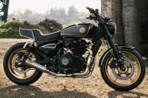 Royal Enfield Shotgun 650-based custom motorcycle unveiled