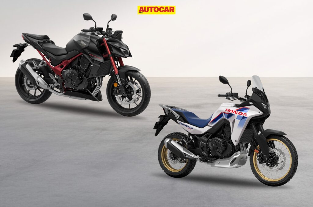 Honda CB750 Hornet and XL750 Transalp E-Clutch launched in India