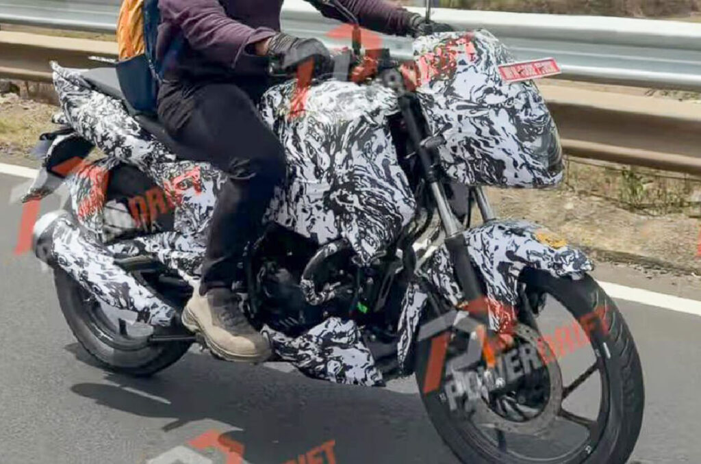 Next-gen Bajaj Pulsar spotted testing