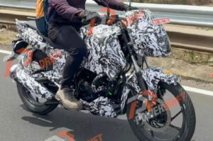 Next-gen Bajaj Pulsar spotted testing