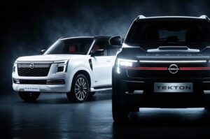 Nissan Tekton teased ahead of July 9 debut