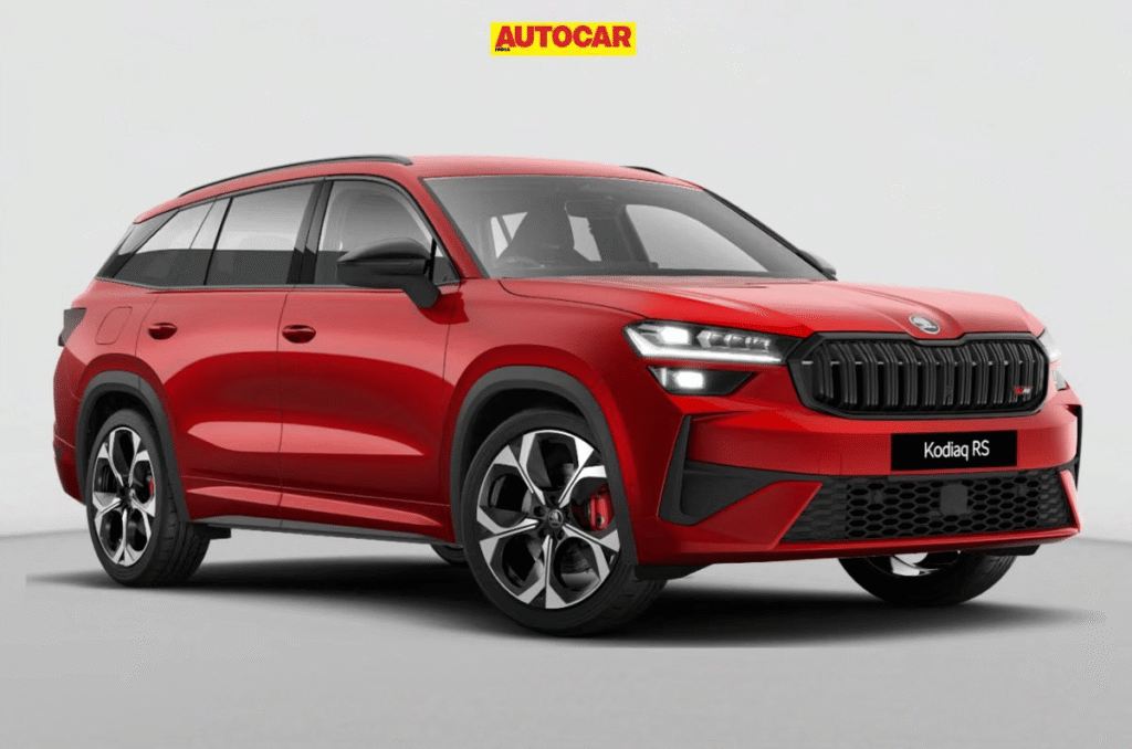 Skoda Kodiaq RS priced at Rs 66.99 lakh