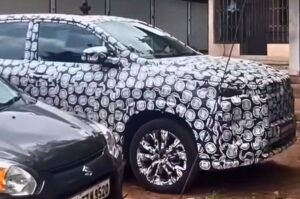 Toyota Innova Hycross facelift spied for the first time