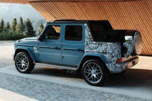 Mercedes-Benz previews upcoming G-Class Cabriolet