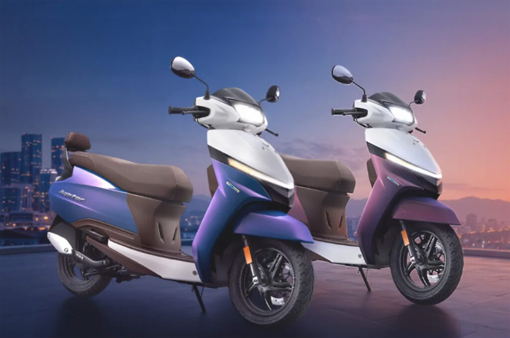 TVS Jupiter 110 gets dual-tone colours with Rs 89,825 Spectral variant