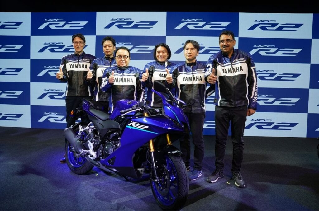Yamaha expects the R2 to drive total sales to 11 lakh units in 2026
