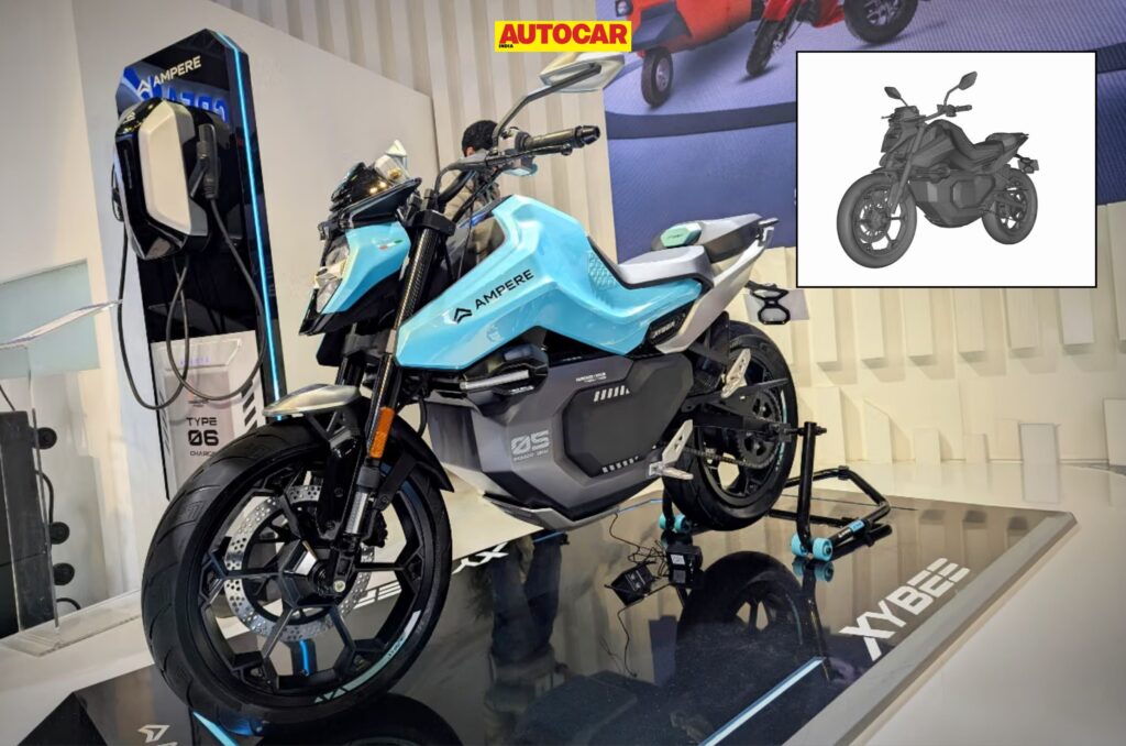 Ampere Xyber electric bike patented in India