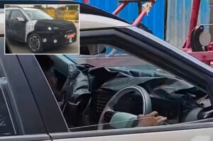 Hyundai Bayon-based SUV interior spied for the first time
