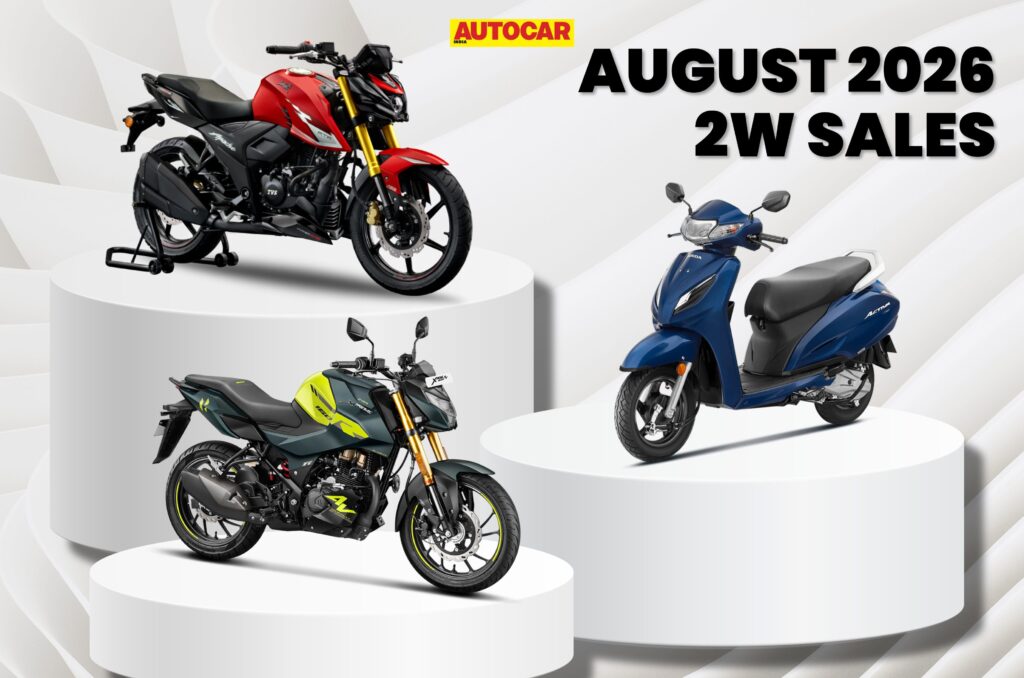 TVS overtakes Hero to become India’s top 2W seller in August 2026