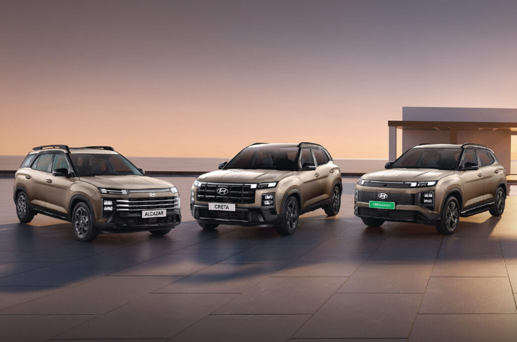 Hyundai launches Lounge Edition for Creta, Creta Electric and Alcazar