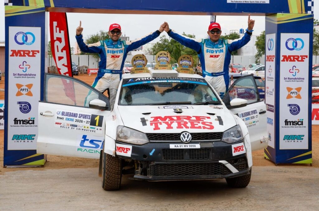 Dean Mascarenhas wins Rally of Coimbatore
