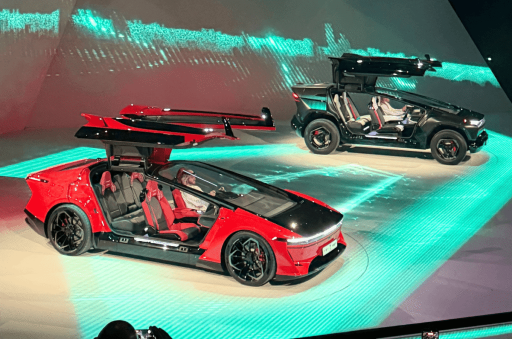 Saudi’s CEER debuts with all-electric Exobot sedan and SUV
