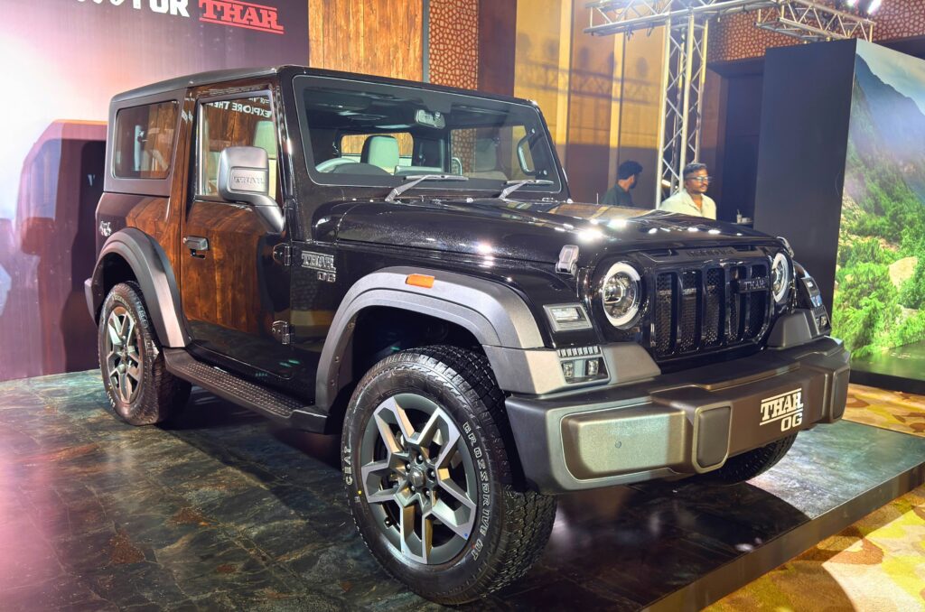 Mahindra Thar OG launched at Rs 10.32 lakh