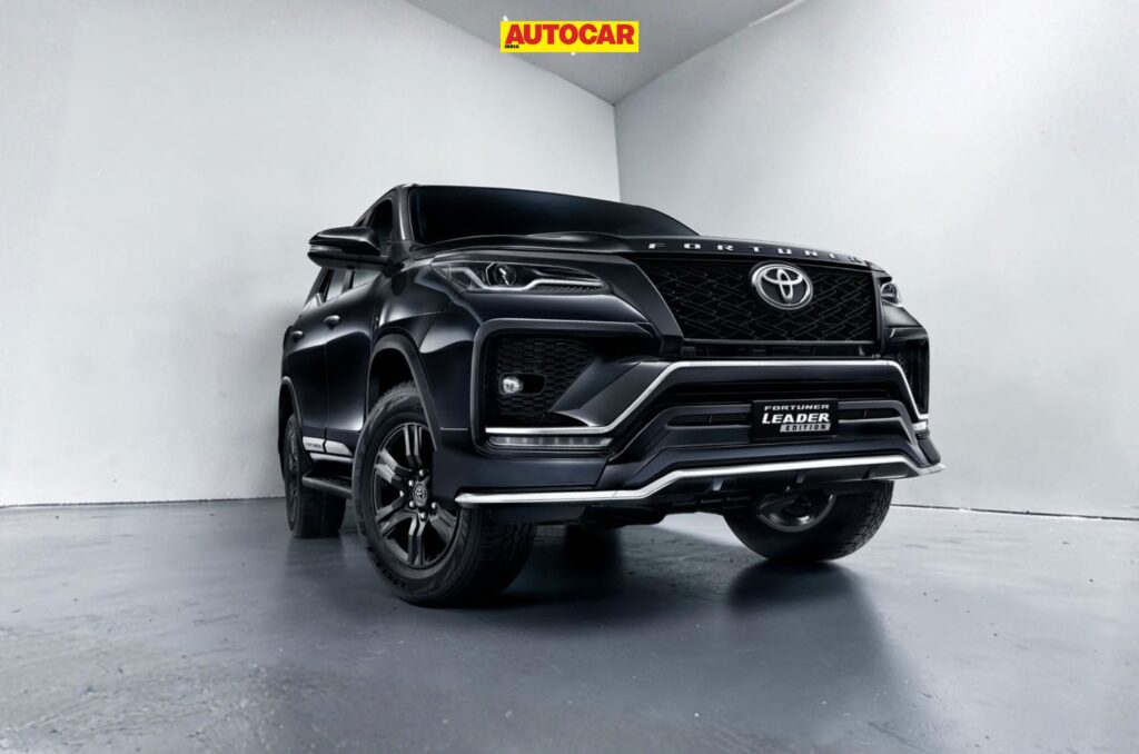 2026 Toyota Fortuner Leader Edition launched at Rs 36.51 lakh