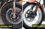 Royal Enfield Classic 350 spotted with tubeless spoke wheels